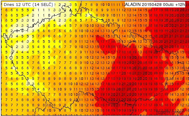 TEORIE Ve složitějších situacích je nutno uvést i upřesňující údaje či širší rozmezí, byť je náš stát hodně malý, tak rozdíly v teplotách jsou mnohdy vlivem výše zmíněných výrazných rozhraní též