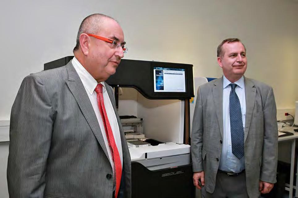 6 VĚDA A VÝZKUM Představení nového sekvenátoru