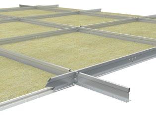 Beskrivelse Rockfon System T24 Z benyttes til himlinger hvor det ønskes et himlingsdesign med skjult profilsystem og et unikt og elegant lineært uttrykk som fremhever den retningsbestemte geometrien