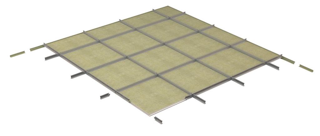 Profilsystemet er kraftig tilbaketrukket i den ene lengderetningen, noe som gir en skarp og rett linje (8 mm bredt spor).