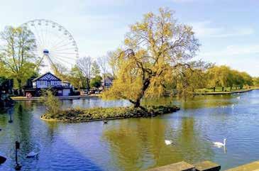 Stratford upon Avon - malebné historické městečko, rodiště Williama Shakespeara, hrázděné domy ze 16. a 17. stol., památky na slavného rodáka, návštěva jeho rodného domku, procházka městem.