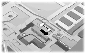 12. Zlehka odpojte kabel USB z konektoru USB. 13. Odstraňte pevný disk z pozice pevného disku.