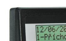 12 univerzálních tlačítek integrovaný snímač ID port pro druhý snímač ID možnost zadání PIN