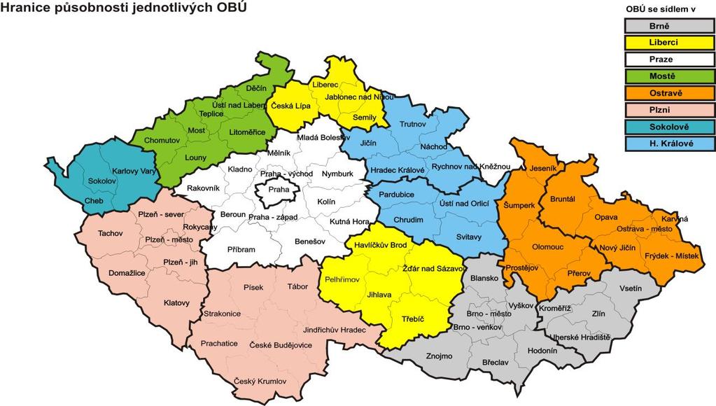 provádějí správu úhrad z dobývacích prostorů a vydobytých nerostů, schvalují služební řády závodních báňských záchranných stanic, vydávají závazná stanoviska v zákonem stanovených případech, v