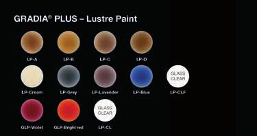 LB 2 ml GRADIA PLUS Lustre Paint 0,8 ml