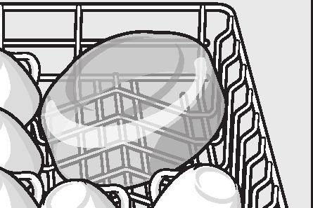 Utsils Unloading the dishwasher To prevt water from dripping off the upper basket onto the utsils in the lower basket,