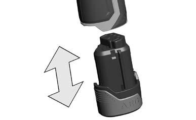 Voor alle werkzaameden aan de macine de akku verwijderen. Ved arbejde inden i maskinen, bør batteriet tages ud.