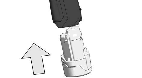 1 Remove te battery pack before starting any work on te macine. Vor allen Arbeiten an der Mascine den Wecselakku erausnemen Avant tous travaux sur la macine retirer l accu intercangeable.