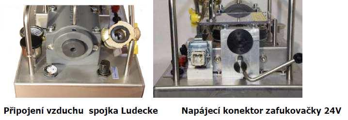 nepoškozenost elektrického kabelu kontrola správného usazení a dotažení víka komory, kontrola správného usazení bajonetové spojky a přívodů