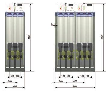 5 25 IEC Pole Vnitřní oblouk IAC AFL 20 ka 1 s Výška pole 1400 mm Dodatečné blokády: Standardní IEC blokování Zpětná závora gae-1ts gae-2ts Jmenovitá frekvence fr [Hz] 50 / 60 Jmenovitý proud