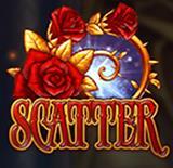 DESIGN HRY Režim Blood Rose Free Spins Symbol Scatter Úvod režimu Blood Rose Free Spins Pokud se během hlavní hry objeví kdekoliv na válcích 3 nebo více symbolů Scatter, spustí se 10 roztočení Blood