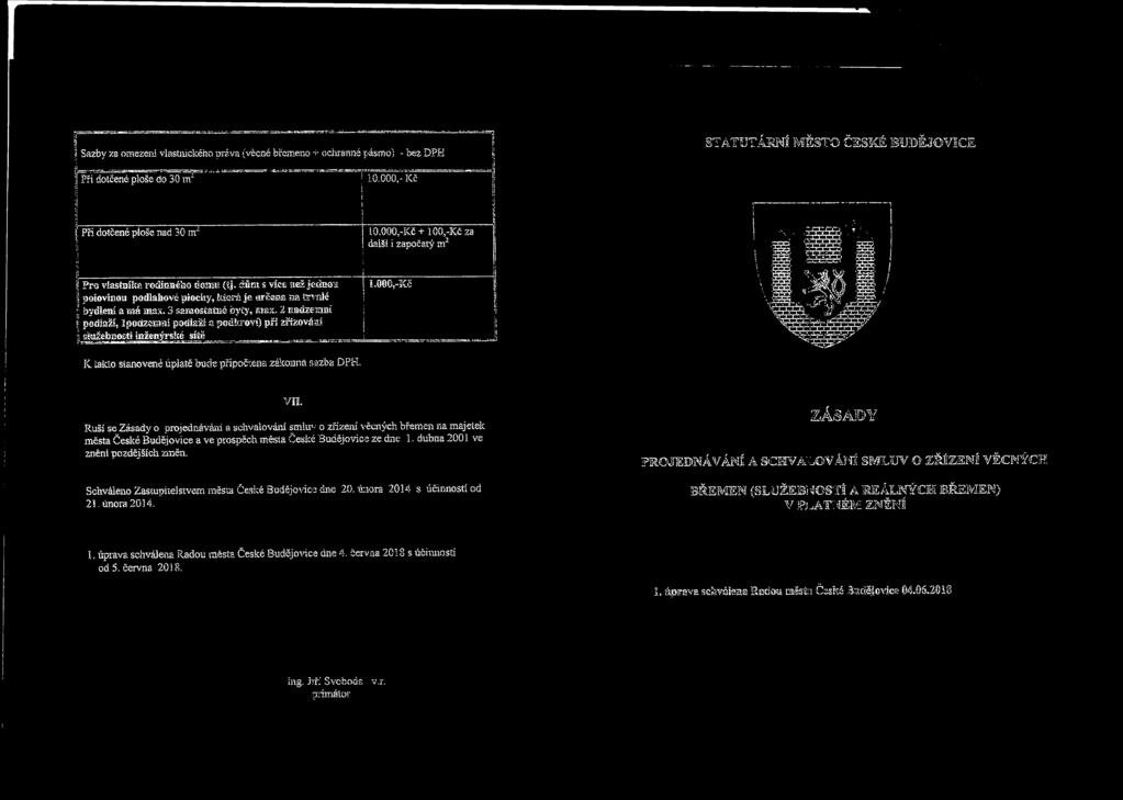 nť 5.0.000,- Kč i Při dotčené ploše nad 30 nr i I Pro vlastníka rodinného dosnu (ij.