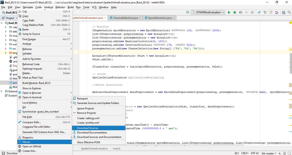 70 Po importu projektu je nutné stáhnout veškeré potřebné dependencies, které zajistí bezproblémový překlad projektu, dle obrázku 15.2. Obrázek 15.2: Instalace potřebných dependencies.