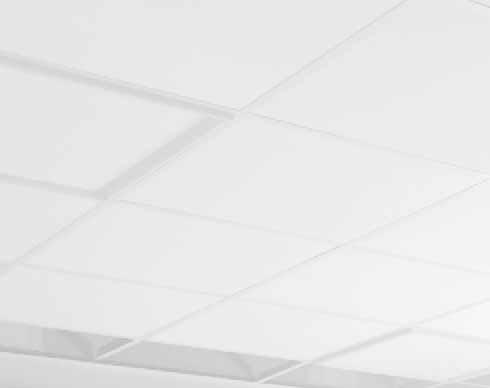 Použití Luminosonic pro systémy S 3 a S 19 Teccor je velmi jednoduché: svítidlo vložte do stropního rastru, potom stropní desku se zvoleným povrchem a požadovanou absorpční