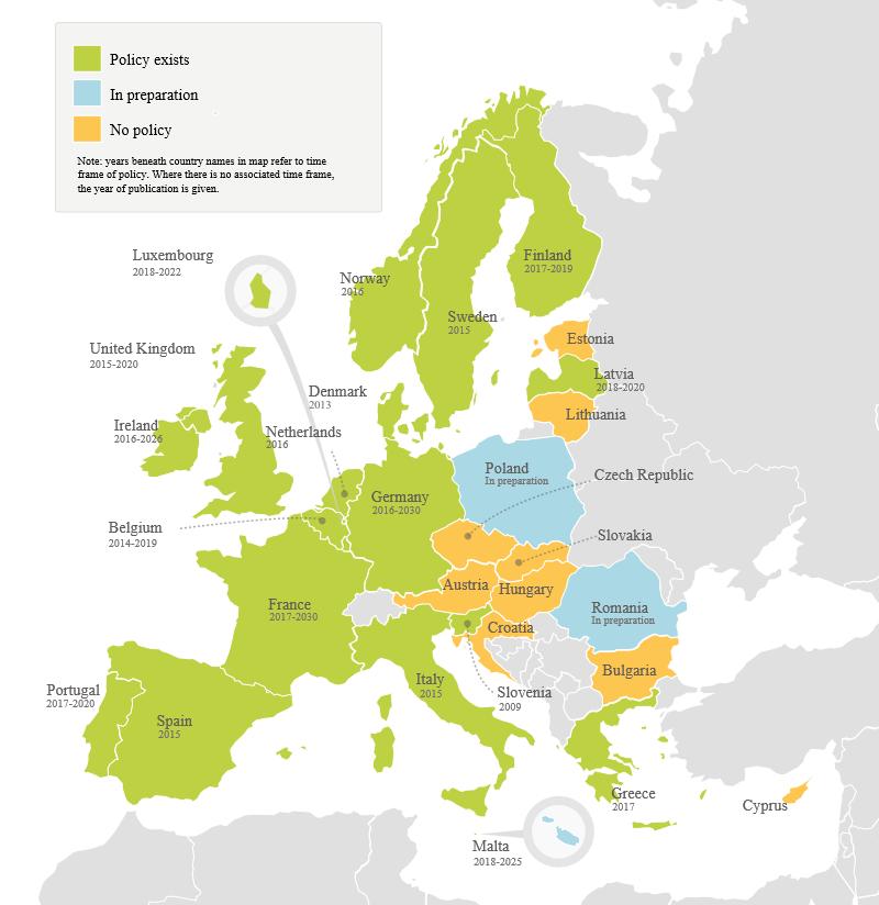 Eliminace VHC: stav v Evropě (2018) http://www.emcdda.