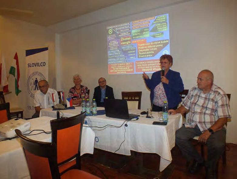 Účastníky z různých zemí Evropy jsme seznámili s výsledky mezinárodního projektu Život bez omezení, který České ILCO realizovalo ve spolupráci se Slovenským a Německým ILCO.