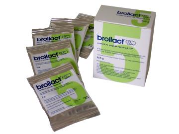 Popis produktu BROILACT je béžový, lyofilizovaný prášek, balený v aluminiových sáčcích.