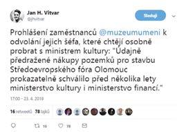 cz z návštěvní knihy časopis Muzea umění Olomouc čtvrtletník číslo 3/2019 Vydává: Muzeum umění Olomouc,