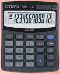 Kalkulačka Citizen SDC -812BN