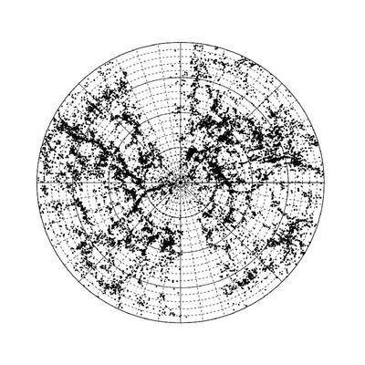 Červený posun přehlídkové projekty Současná pozorovací kosmologie 1977 1982 CfA Redshift Survey 1997-2001