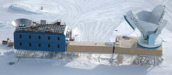 Reliktní záření Pozemská měření South Pole Telescope (SPT) 10m