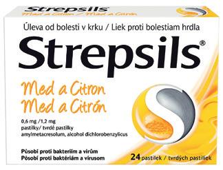 Snížení bolesti v krku po 5 minutách.