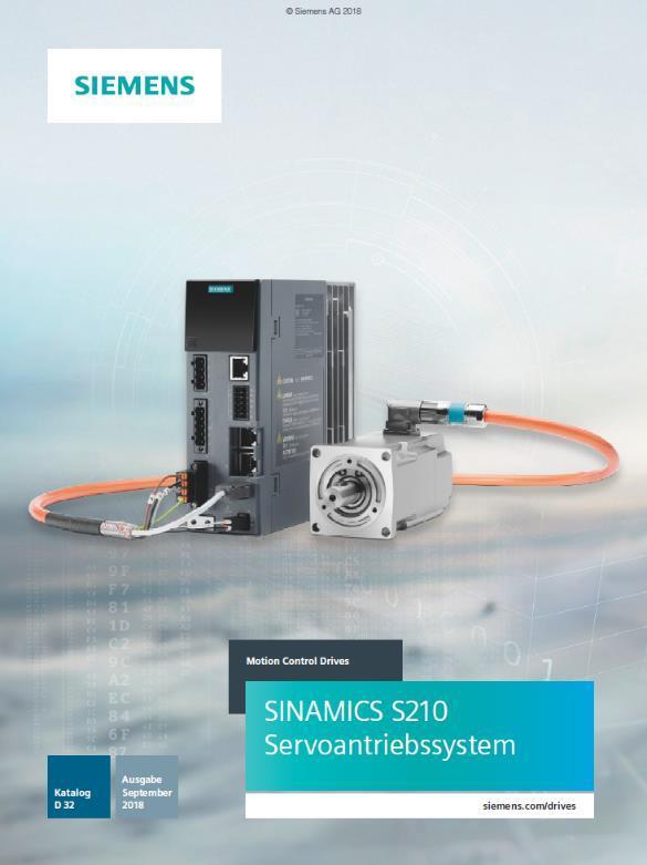 SINAMICS S210 Servo Drive System Pomocí