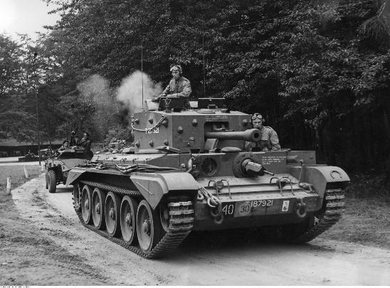 - na začátku války se rozhodli pokračovat ve výrobě starých modelů -> nečekali na vývoj nových - Britové měli dva typy tanků -> mohly operovat samostatně (rychlé tanky) a pěchotní tanky (těžké tanky)