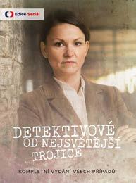 10 YOUTUBE.COM/SUPRAPHON FACEBOOK.COM/SUPRAPHON V DISTRIBUCI SUPRAPHONU NOVINKY 13 FILM / SERIÁL / TV ECT337 6DVD / KATEGORIE: FLT Detektivové od Nejsvětější Trojice Kompletní vydání všech případů.