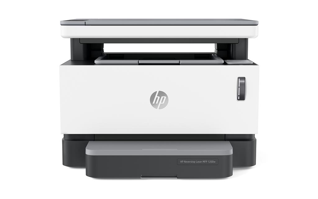 Datový list Řada tiskáren HP Neverstop Laser MFP 1200 Naprostá volnost při tisku. První bezkazetová laserová tiskárna na světě.