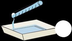 Modul II-B: Obarvení agarózového gelu pomocí barviva InstaStain 1. 2. 3. 4. Navlhčete gel 5. 6. - - OBARVENÍ - - - 10 min. 7. 8. 75 ml ODBARVENÍ 20 min. nebo přes noc ( - ) 1 2 3 4 5 6 ( + ) 1.