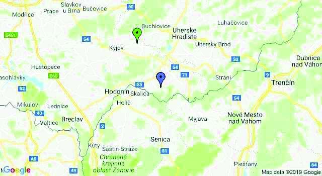 4. Mapové zobrazení Oceòovaná nemovitost Srovnávaná nemovitost Záznam o prodeji