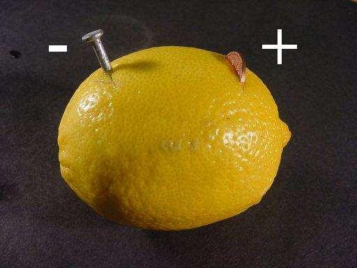 Vnitřní odpor zdroje I R vnější (externí ) odpor ideální zdroj o napětí U e + R i I odpor citronu