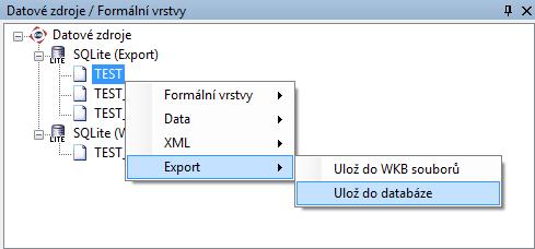 c) V případě, že nechceme vytvářet nvu tabulku, můžeme se stejným efektem využít příkaz CREATE VIEW. V příkladu je t frmální vrstva TEST_VIEW.