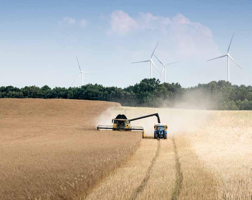 20 pohony A PŘENOS SÍLY Silný partner pro vaši farmu, pro vaši budoucnost New Holland těží z výhod koncernových motorů, vyvinutých sesterskou společností FPT Industrial.