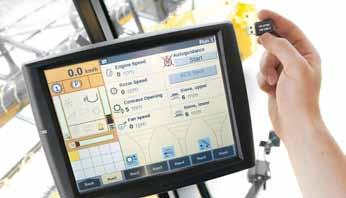 31 Telematika New Holland New Holland plm software telematics: správa vašich strojů pohodlně z vaší domácí kanceláře PLM software Telematics umožňuje pomocí mobilní sítě sledování vašich strojů