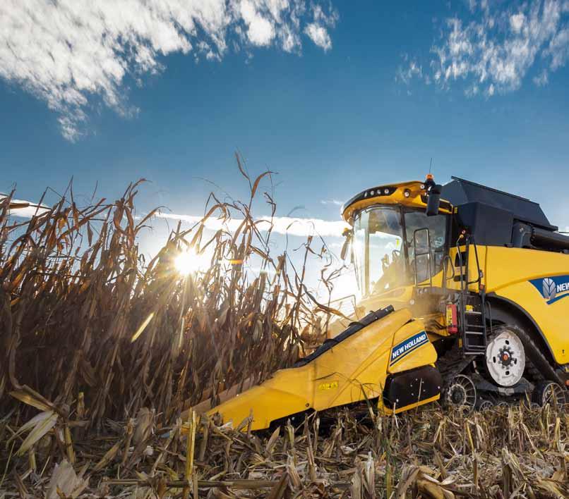 08 KUKUŘIČNÉ ADAPTÉRY Perfektní sestava Nové výkonné kukuřičné adaptéry New Holland představuje novou řadu kukuřičných adaptérů navržených pro maximální výkonnost.