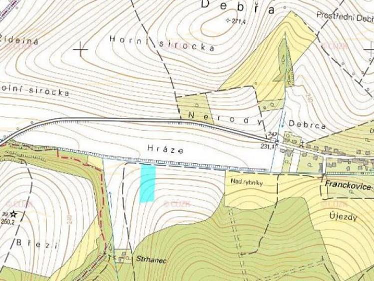 Provize Uístění objektu Slovní popis Prodej zeědělských pozeků o celkové výěře 6 80