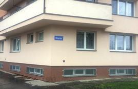 Možnost koupit venkovní parkovací stání. Dokončení konec roku 018.