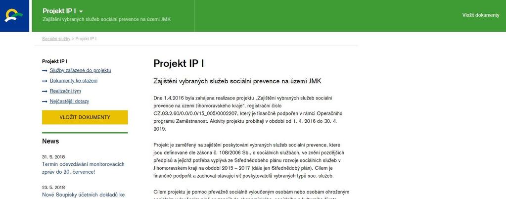 MZ01_ČP_18_06_v00 V případě oprav některých z příloh poskytovatel zajistí auditní stopu prostřednictvím verzování dokumentů, např.