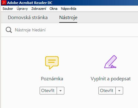 Nástroje: kde je najdu?