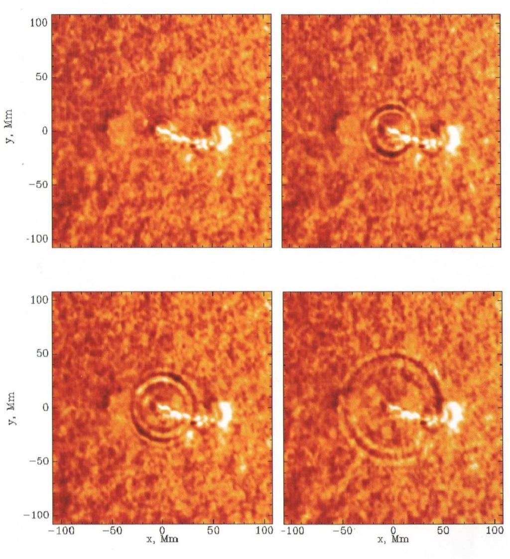 4 Numerické simulace MHD 4.1 Úvod Oscilace a magnetohydrodynamické (MHD) plazmatické vlny hrají velmi důležitou úlohu u mnoha jevů pozorovaných ve sluneční atmosféře.