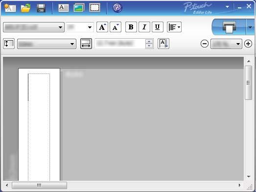 4 Jak používat aplikaci P-touch Editor Lite (pouze systém Windows) 4 Program P-touch Editor Lite umožňuje rychlé vytváření různých jednoduchých rozvržení štítků bez instalace ovladačů nebo softwaru.
