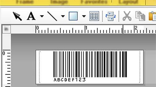 Tisk štítků pomocí funkce P-touch Template Rozšířený tisk šablony 5 Stáhněte šablonu a naskenováním čárového kódu vytiskněte kopii nebo vložte naskenovaná data do jiné šablony.