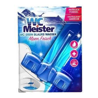 101 - WC Meister závěska do WC máta 45 g WC Meister závěska do wc s vůní máty osvěží toalety, zajišťují hygienickou