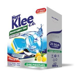 PŘÍPRAVKY DO MYČKY: 051 - Klee Silver Line All in 1 tablety do myčky nádobí 30 ks Klee Silver Line jsou vysoce účinné tablety do myčky nádobí. Dokonale odstraní mastnotu, účinné mytí nádobí.