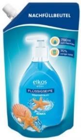 TEKUTÁ MÝDLA 074 - Elkos mléko a med tekuté mýdlo náhradní náplň 750 ml Elkos mléko a med tekuté mýdlo náhradní náplň s vůní medu a obsahem mléčných proteinů.