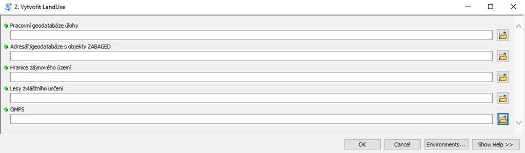 V geodatabáze úlohy vzniká dataset _landuse, který obsahuje všechny kategorie dohromady a je topologicky čistý.