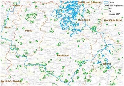 Obr. 2. Chybný ořez pásem databáze OPVZ Fig. 2. Incorrect cut of OPVZ database bands OPVZ se věnují samotní oprávnění nebo podniky Povodí.