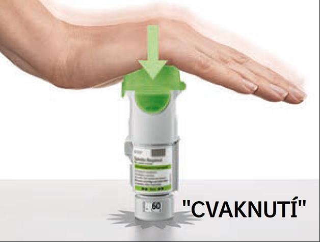 povrchu, až zacvakne na své místo. 3.